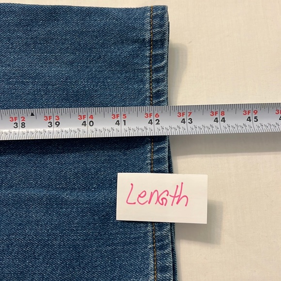 P22- NWT Universal Thread Women High-Rise Relaxed Wide Straight Leg Jeans -8/29R - Picture 9 of 12